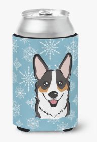 Corgi - Tricolor - Snowflake Design Can Hugger