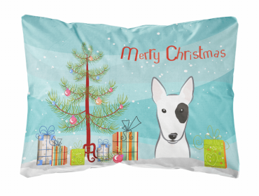 Bull Terrier - Christmas Tree Decorative Pillow