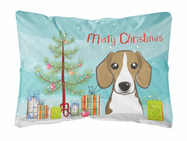 Beagle - Christmas Tree Decorative Pillow