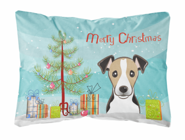 Jack Russell Terrier - Tricolor - Christmas Tree Decorative Pillow