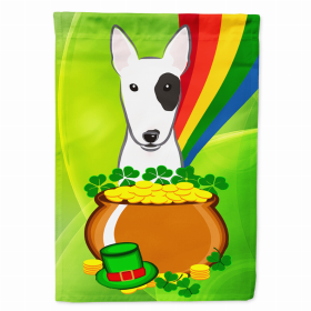 Bull Terrier St. Patrick's Day House Flag