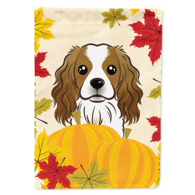 Cavalier King Charles Spaniel Thanksgiving Day House Flag