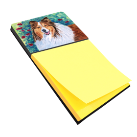 Sheltie/Shetland Sheepdog 4 Artwork Sticky Note Holder