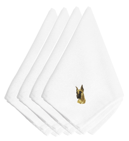 Great Dane Embroidered Napkins Set of 4