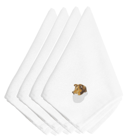 Sheltie Embroidered Napkins Set of 4