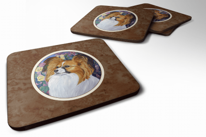 Papillon 2 Art Foam Coaster