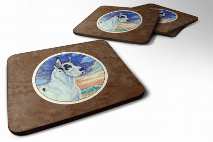 Great Dane - Harlequin - Art Foam Coaster