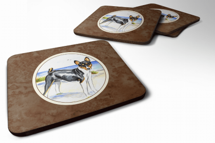 Basenji Art Foam Coaster
