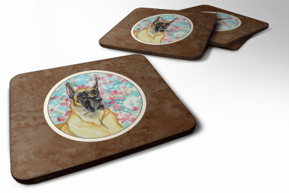 Great Dane - Fawn 3 - Art Foam Coaster