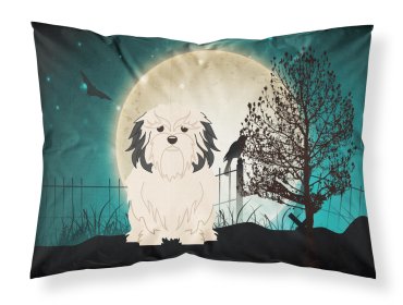 Lowchen Halloween Scary Standard Pillowcase