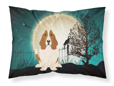 Basset Hound Halloween Scary Standard Pillowcase