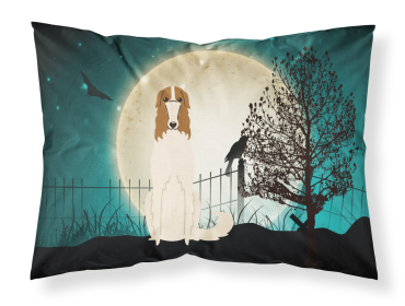 Borzoi Halloween Scary Standard Pillowcase
