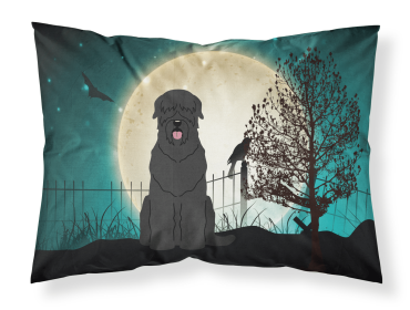 Black Russian Terrier Halloween Scary Standard Pillowcase