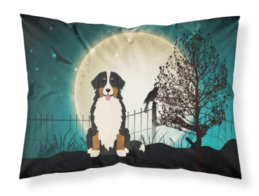 Bernese Mountain Dog Halloween Scary Standard Pillowcase