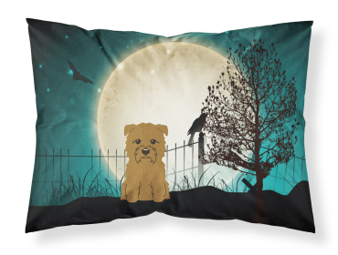 Glen of Imaal - Tan - Halloween Scary Standard Pillowcase