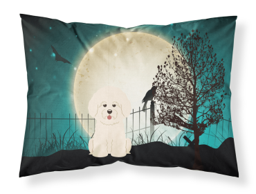 Bichon Frise Halloween Scary Standard Pillowcase