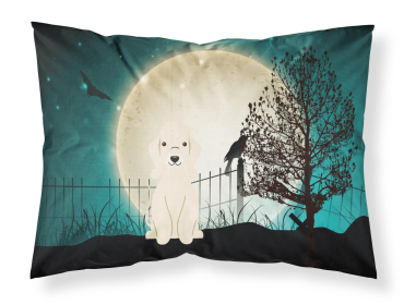 Bedlington Terrier - Sandy - Halloween Scary Standard Pillowcase