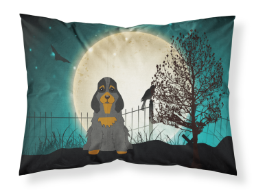 Cocker Spaniel - Black and Tan - Halloween Scary Standard Pillowcase
