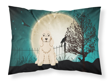 Cocker Spaniel - Buff - Halloween Scary Standard Pillowcase