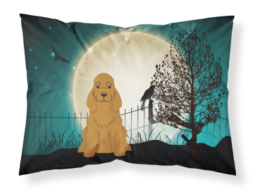 Cocker Spaniel - Red - Halloween Scary Standard Pillowcase