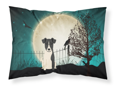 Smooth Fox Terrier Halloween Scary Standard Pillowcase