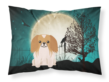 Pekingese - Red and White - Halloween Scary Standard Pillowcase