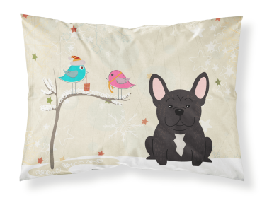 French Bulldog - Brindle - Christmas Presents between Friends Standard Pillowcase