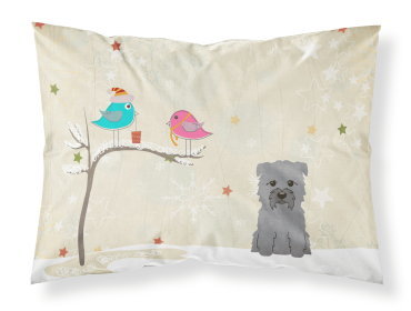 Glen of Imaal - Grey - Christmas Presents between Friends Standard Pillowcase