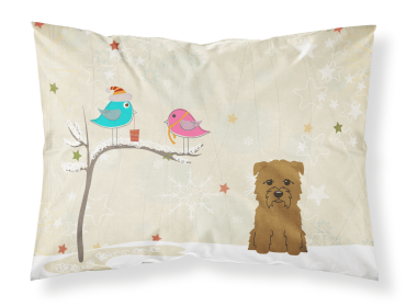 Glen of Imaal - Tan - Christmas Presents between Friends Standard Pillowcase