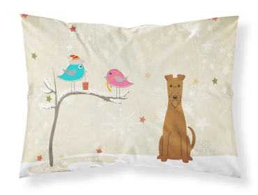 Irish Terrier Christmas Presents between Friends Standard Pillowcase