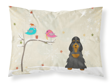 Cocker Spaniel - Black and Tan - Christmas Presents between Friends Standard Pillowcase