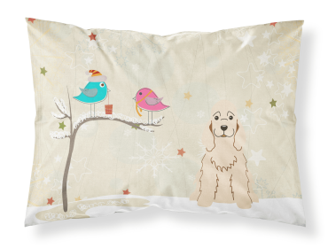 Cocker Spaniel - Buff - Christmas Presents between Friends Standard Pillowcase