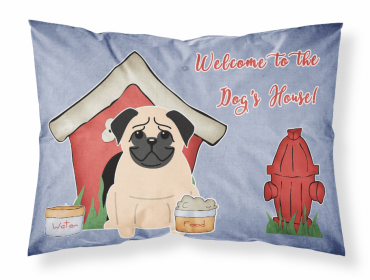 Pug - Fawn - Doghouse Collection Standard Pillowcase