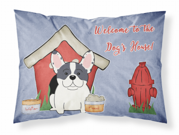 French Bulldog - Piebald - Doghouse Collection Standard Pillowcase