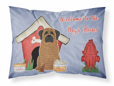 Mastiff - Brindle - Doghouse Collection Standard Pillowcase