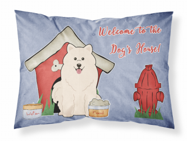 Samoyed Doghouse Collection Standard Pillowcase