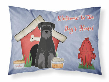 Schnauzer - Standard - Black - Doghouse Collection Standard Pillowcase