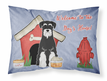 Schnauzer - Standard - Salt and Pepper - Doghouse Collection Standard Pillowcase