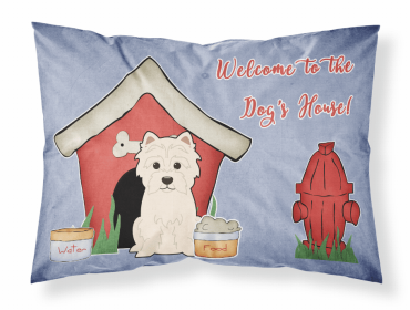 West Highland White Terrier Doghouse Collection Standard Pillowcase