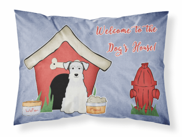Miniature Schnauzer - White - Doghouse Collection Standard Pillowcase