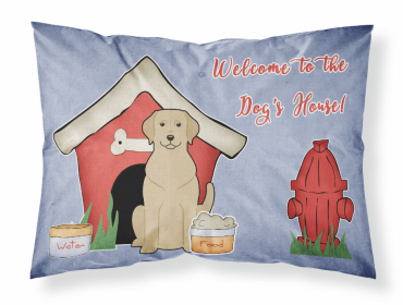 Labrador Retriever - Yellow - Doghouse Collection Standard Pillowcase