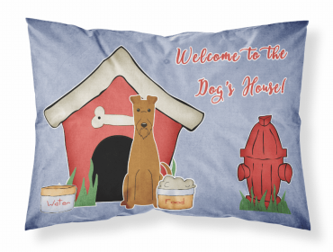 Irish Terrier Doghouse Collection Standard Pillowcase