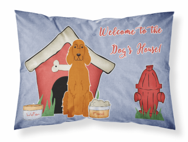 Irish Setter Doghouse Collection Standard Pillowcase