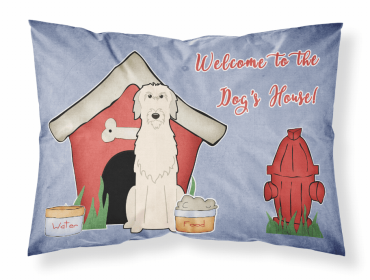 Irish Wolfhound Doghouse Collection Standard Pillowcase