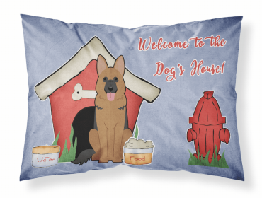 German Shepherd Doghouse Collection Standard Pillowcase
