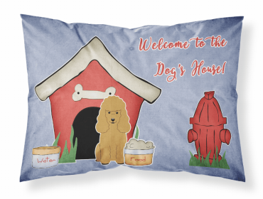 Poodle - Tan - Doghouse Collection Standard Pillowcase