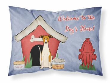 Whippet Doghouse Collection Standard Pillowcase