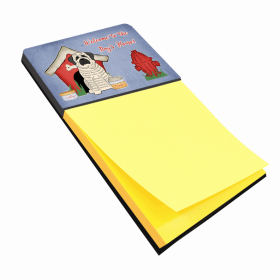 Mastiff - Brindle and White - Doghouse Collection Sticky Note Holder