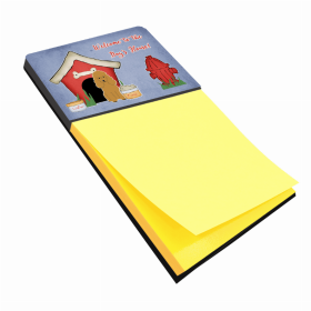 Poodle - Tan - Doghouse Collection Sticky Note Holder