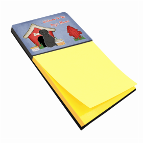 Briard - Black - Doghouse Collection Sticky Note Holder